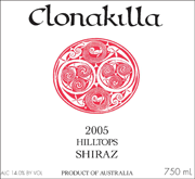 Clonakilla 2005 Shiraz Hilltops